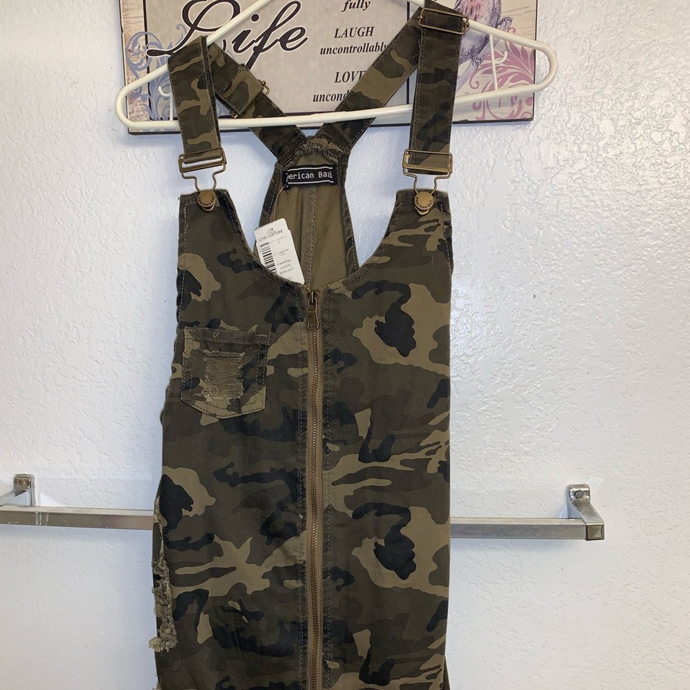 Camo Buckle Dress